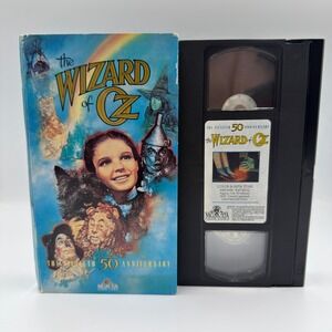 The Wizard of Oz VHS 50th Anniversary Limited Edition 1989 MGM M301656 Booklet